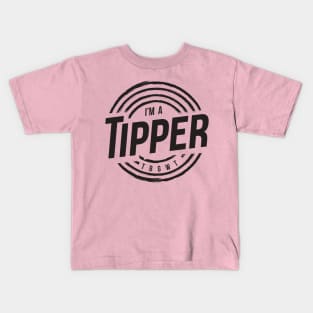 TBGWT Tipper Logo Black Kids T-Shirt